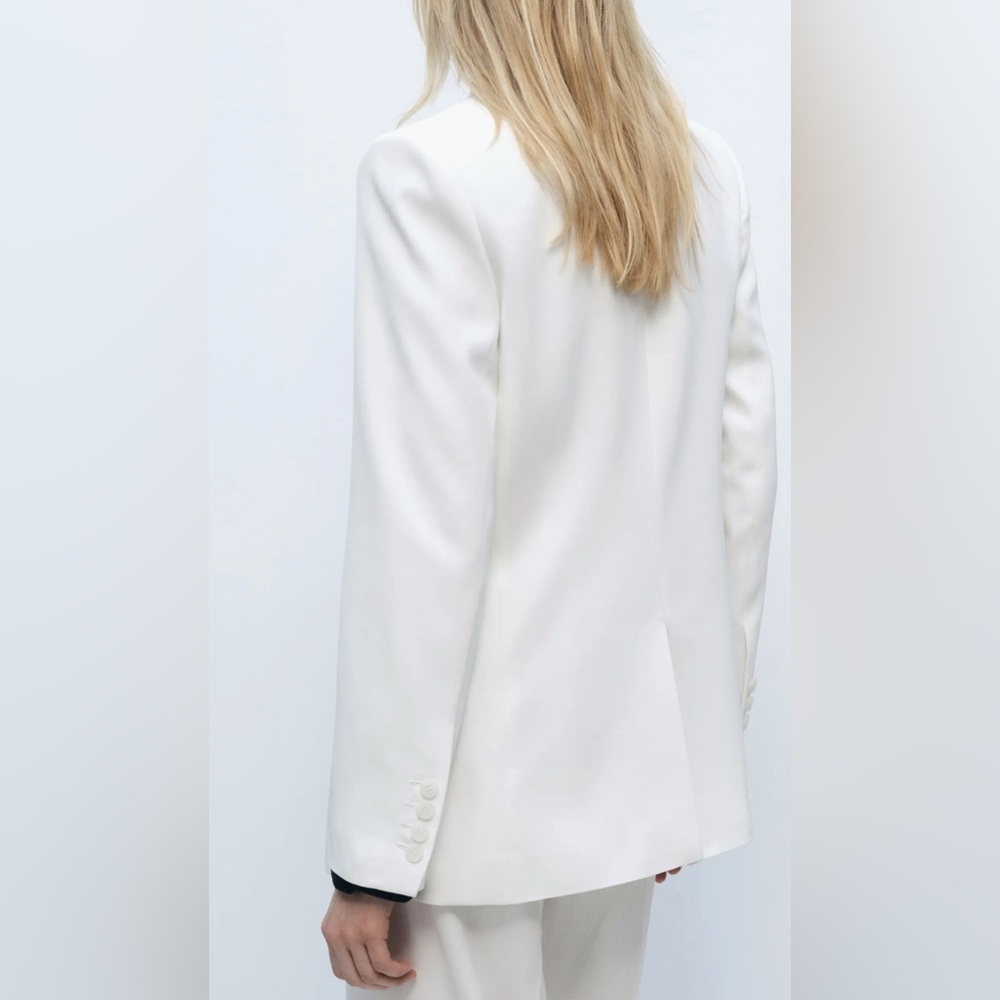 Mango Classic White Blazer, medium - Picture 2 of 5